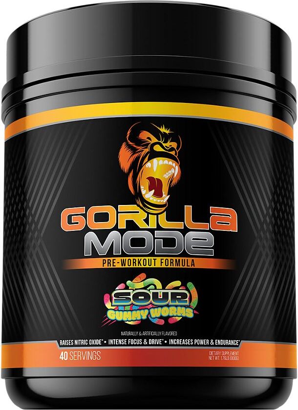 Gorilla Mode Protein - Strawberry Banana Supplement