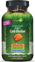 Irwin Naturals 3-in-1 Carb Blocker, Maximum Strength