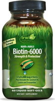 Irwin Naturals Biotin-6000