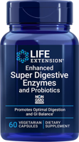 Life Extension Enhanced Super Digestive Enzymes with Probiotics