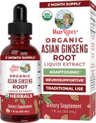 Mary Ruth's Asian Ginseng Root Liquid Extract, Organic