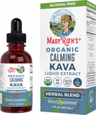 Mary Ruth's Calming KAVA Liquid Drops, Organic