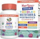 Mary Ruth's Toddler Multivitamin & Postbiotics Gummies, Organic