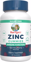 Mary Ruth's Zinc Gummies - Sugar Free