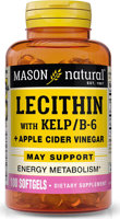 Mason Naturals Lecithin with Kelp/B6 + Apple Cider Vinegar