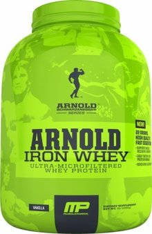 MusclePharm Arnold Schwarzenegger Iron Whey