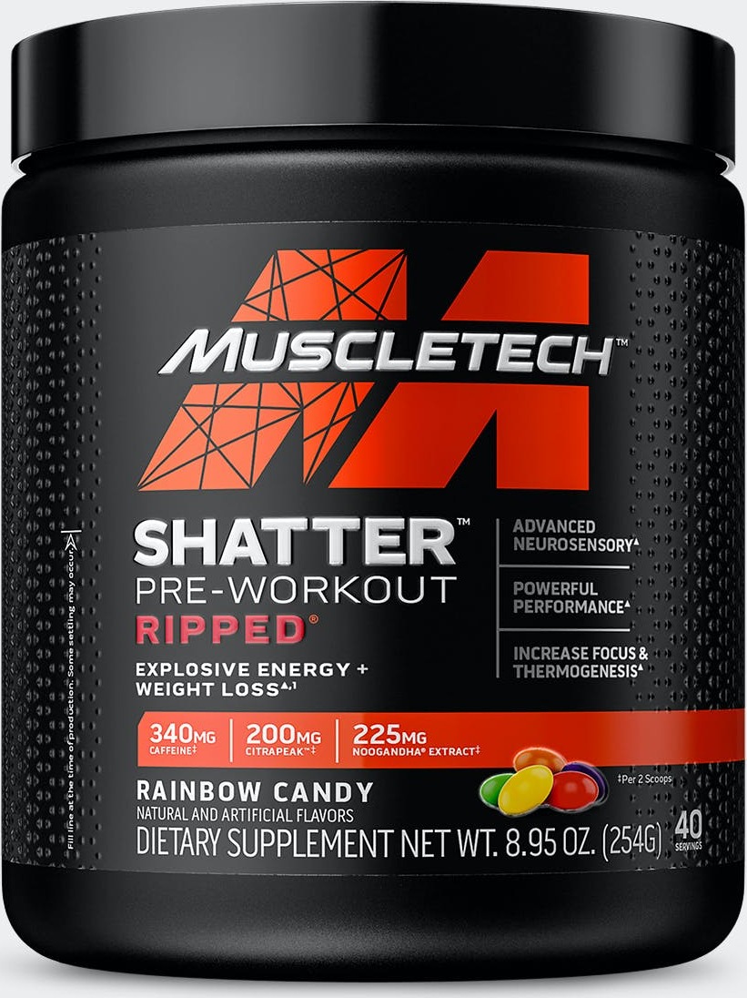 MuscleTech Shatter PreWorkout Ripped Save at PricePlow
