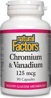 Natural Factors Chromium & Vanadium