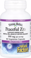 Natural Factors Stress-Relax Peaceful Zzz