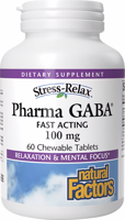 Natural Factors Stress-Relax Pharma GABA
