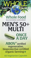 Natural Factors Whole Earth & Sea - Men's 50+ MULTI