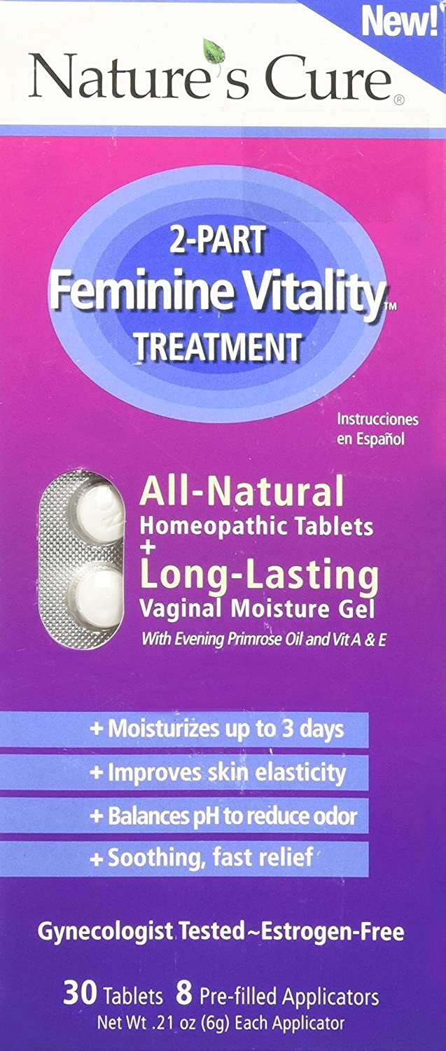 Nature's Cure Fem Care 2Part Feminine Vitality Treatment