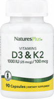 Nature's Plus Vitamin D3 & K2