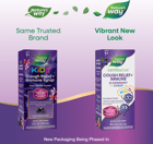 Nature's Way Sambucus Kids Cough Relief + Immune Elderberry Syrup KiDS