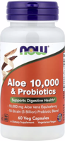 NOW Aloe 10,000 & Probiotics