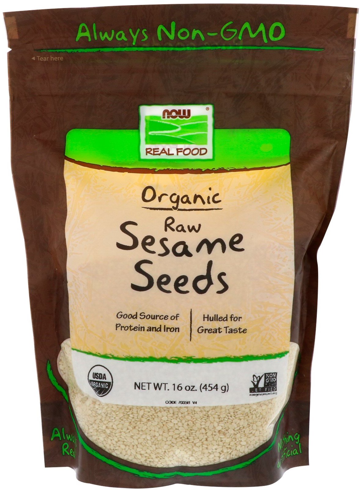 NOW Organic Raw Sesame Seeds News & Prices at PricePlow