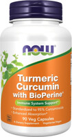 NOW Turmeric Curcumin with BioPerine