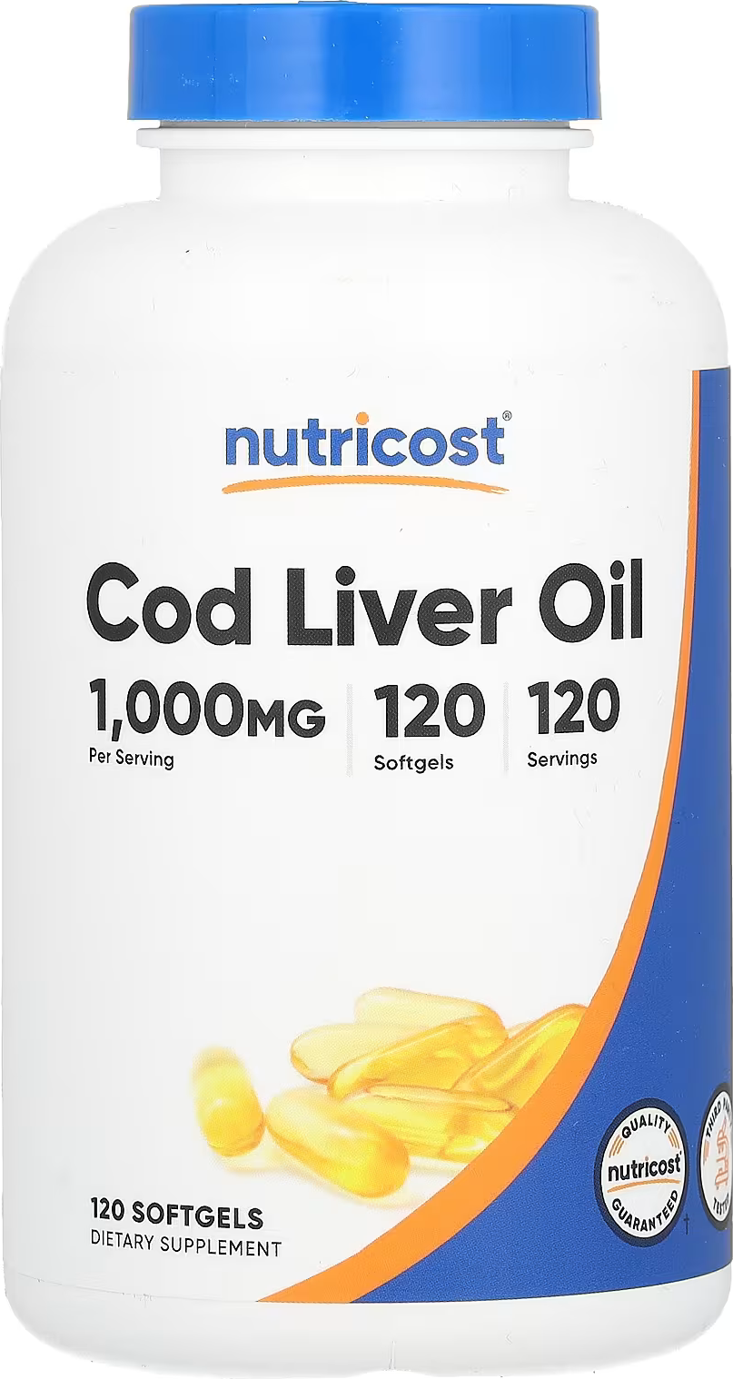 Nutricost Cod Liver Oil News & Prices at PricePlow