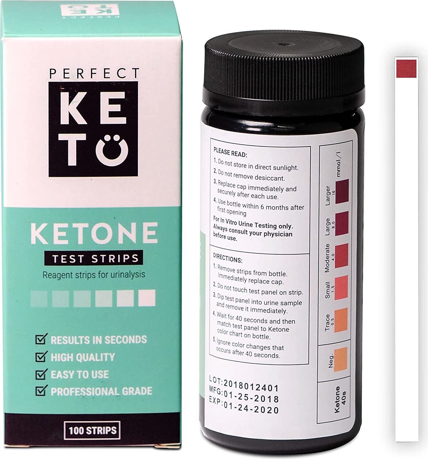 Perfect Keto Ketone Testing Strips Save at PricePlow