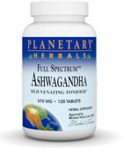 Planetary Herbals Ashwagandha, Full Spectrum
