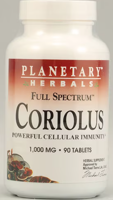 Planetary Herbals Coriolus, Full Spectrum