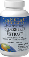 Planetary Herbals Elderberry Extract, Full Spectrum