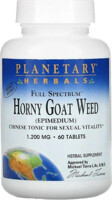 Planetary Herbals Horny Goat Weed, Full Spectrum