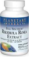 Planetary Herbals Rhodiola Rosea Extract, Full Spectrum