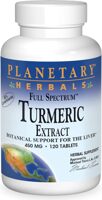 Planetary Herbals Turmeric Extract, Full Spectrum