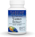 Planetary Herbals Valerian Extract, Full Spectrum