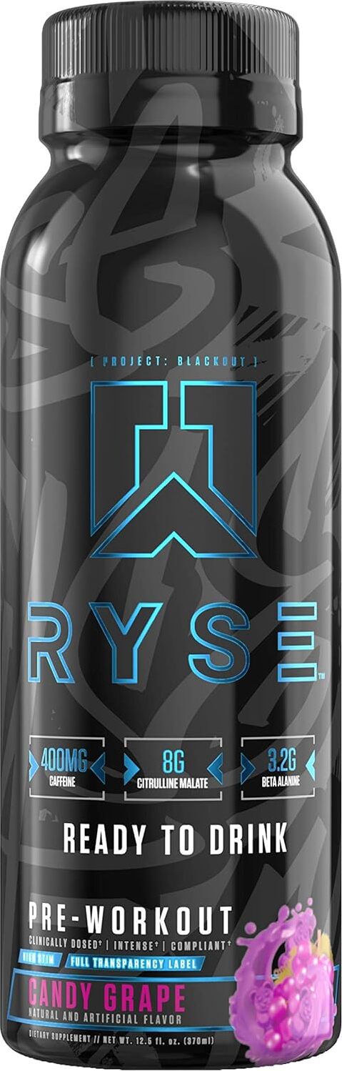 Ryse Pre-Workout RTD  Ryse Supplements – Nutrition Cartel