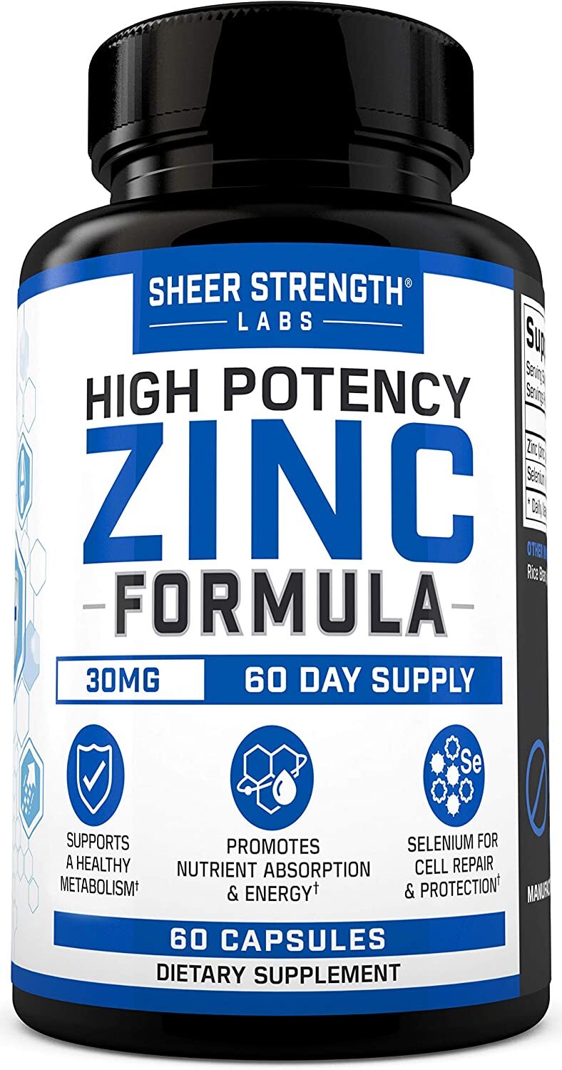Sheer Strength Labs High Potency Zinc | Save at PricePlow
