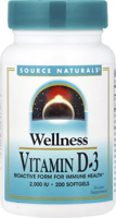 Source Naturals Wellness Vitamin D-3