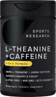 Sports Research L-Theanine + Caffeine