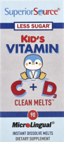Superior Source Kid's Vitamin C + D3 Clean Melts