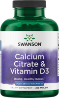 Swanson Calcium Citrate & Vitamin D