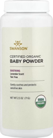 Swanson Certified Organic Baby Powder