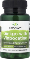 Swanson Ginkgo with Vinpocetine