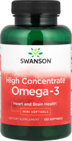 Swanson Omega-3, High Concentrate