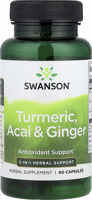 Swanson Turmeric, Acai & Ginger