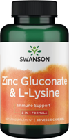 Swanson Zinc Gluconate & L-Lysine