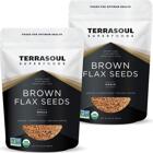Terrasoul Superfoods Brown Flax Seeds