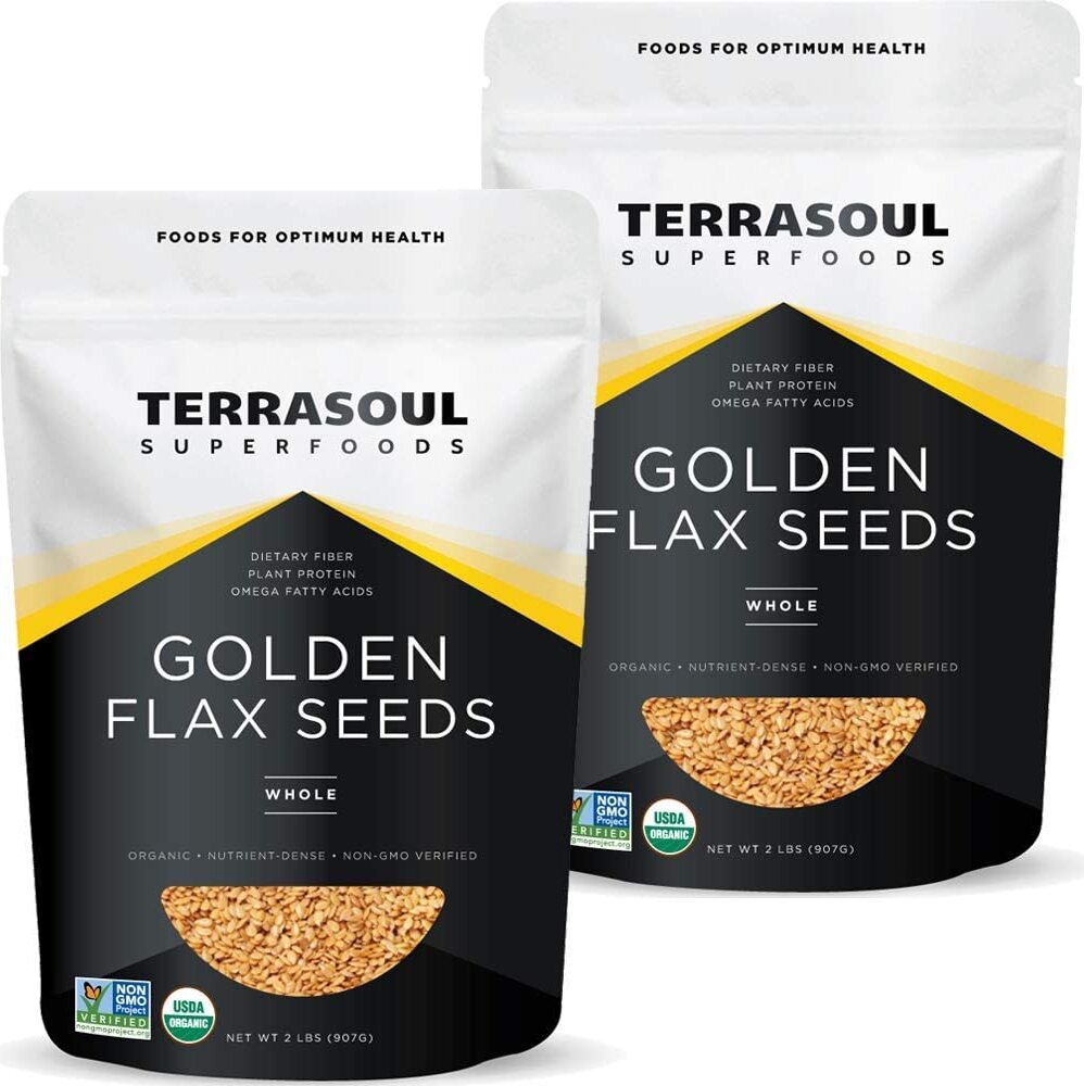 Terrasoul Superfoods Organic Golden Flax Seeds PricePlow