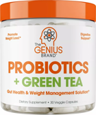 The Genius Brand Probiotics + Green Tea