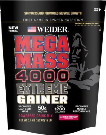 Weider Mega Mass 4000  News, Reviews, & Prices at PricePlow